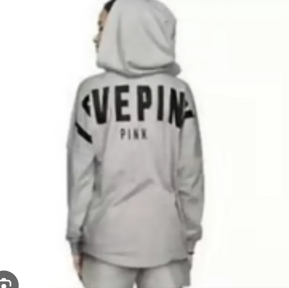Pink victoria's  oversized  Crisscross hoodie  pullover